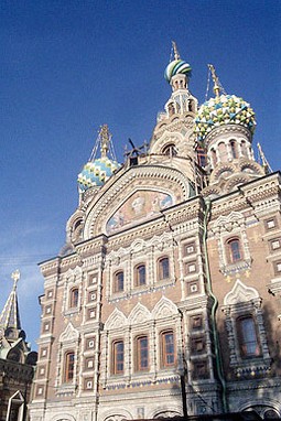 Храм - Воскресения на крови Санкт-Петербург. Архитекторы И.В. Малышев, А.А. Парланд. На этом месте был убит  Александр II