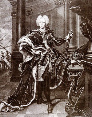 Вортман И. - Портрет Петра II. XVIII в.